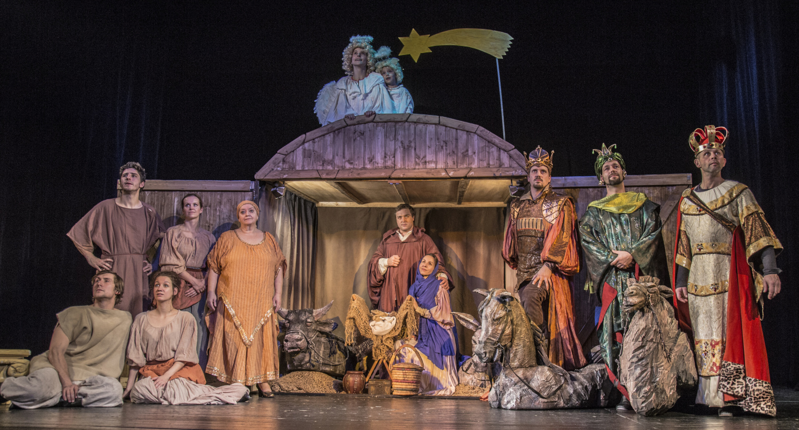 Na nádvoří zámku v Libochovicích se rozsvítí Betlémská hvězda