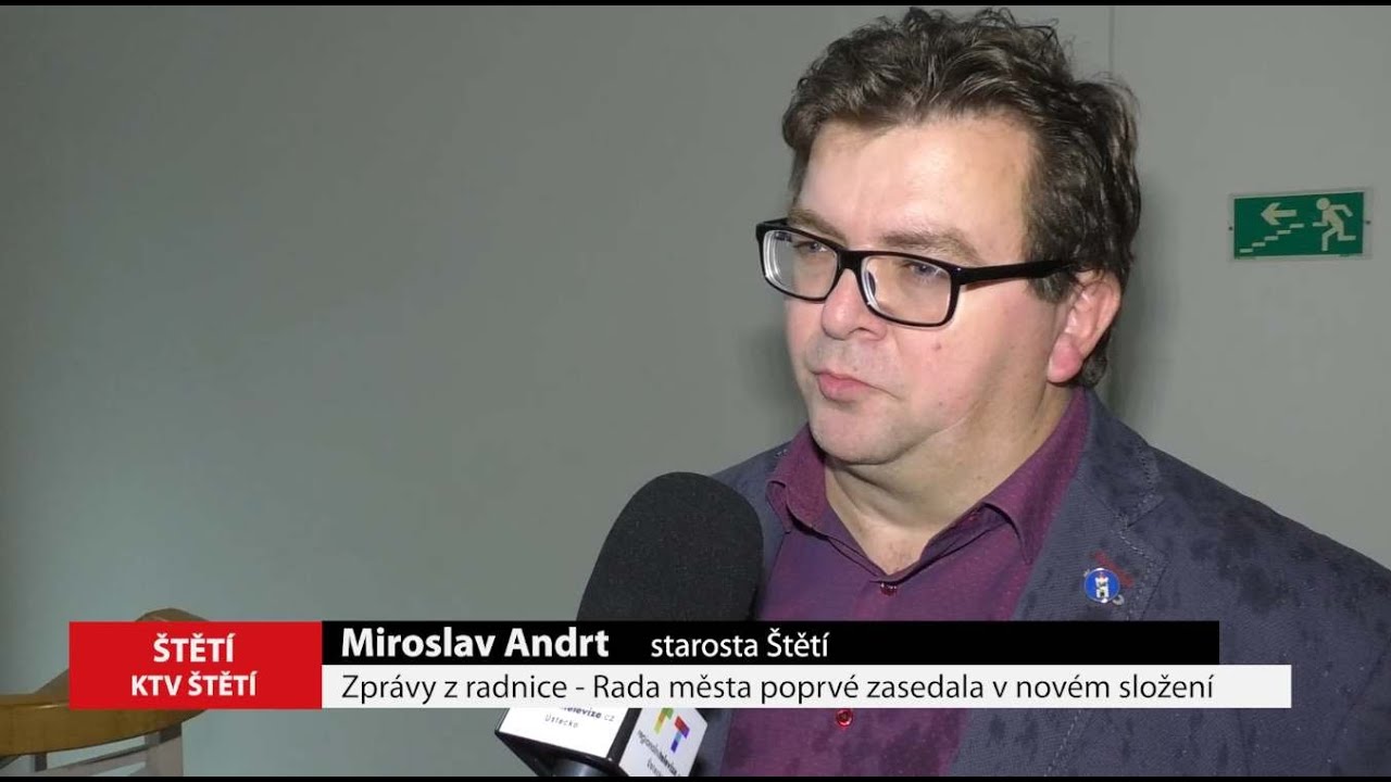 ŠTĚTÍ: Zprávy z radnice – Rada města poprvé zasedala v novém složení
