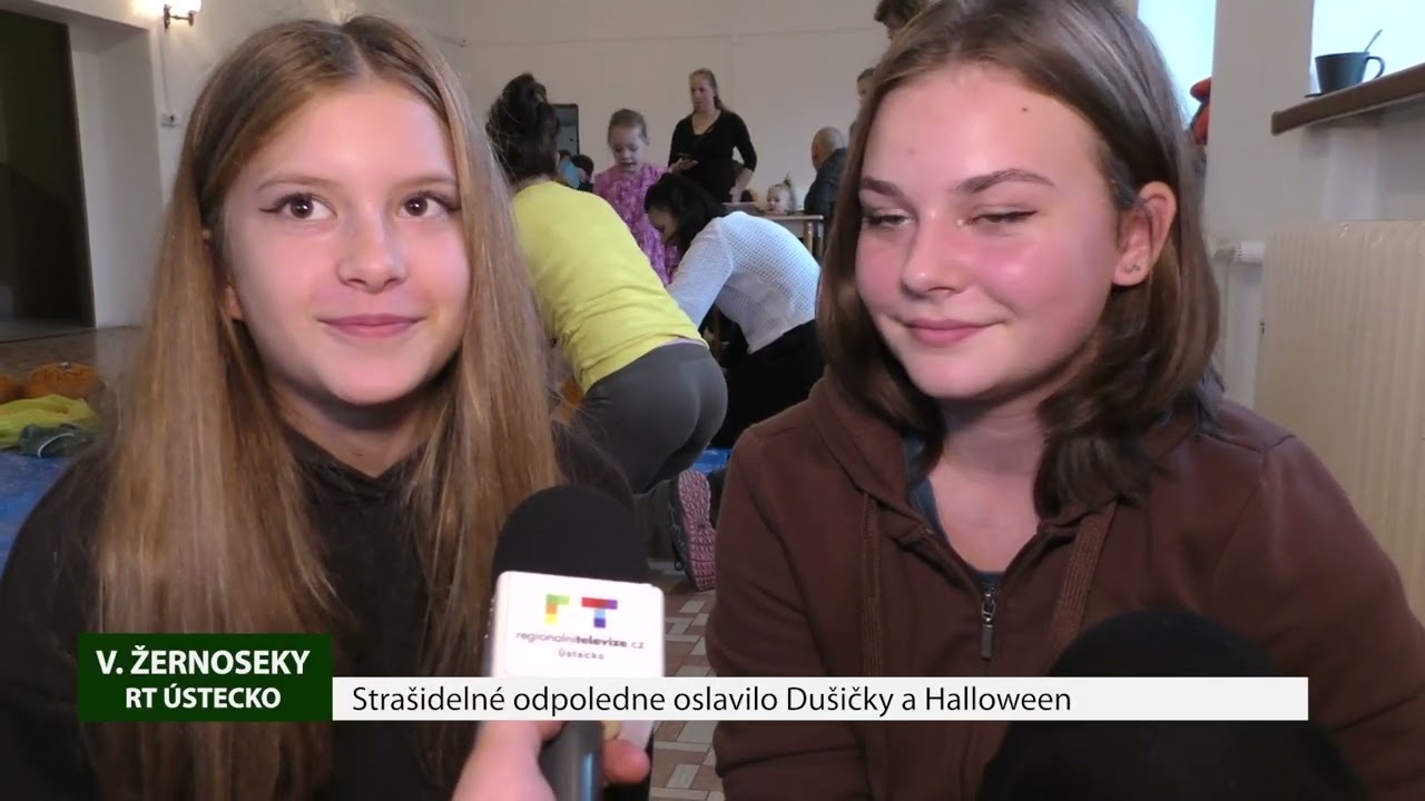 V. ŽERNOSEKY: Strašidelné odpoledne oslavilo Dušičky a Halloween