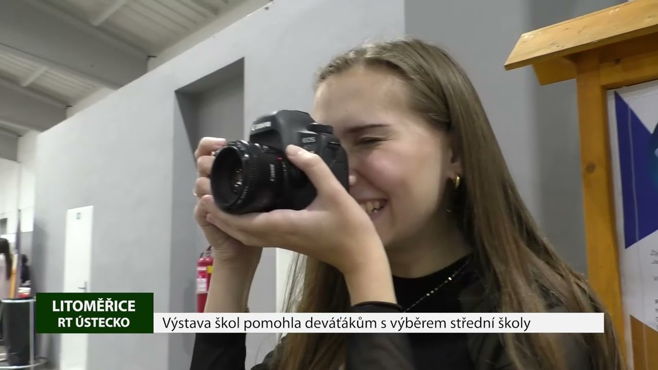 LITOMĚŘICE: Výstava škol pomohla deváťákům s výběrem střední školy