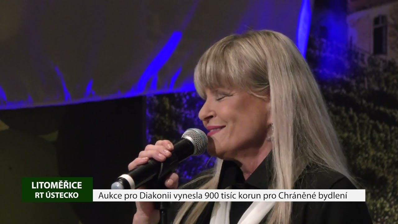 LITOMĚŘICE: Aukce pro Diakonii vynesla 900 tisíc korun pro Chráněné bydlení