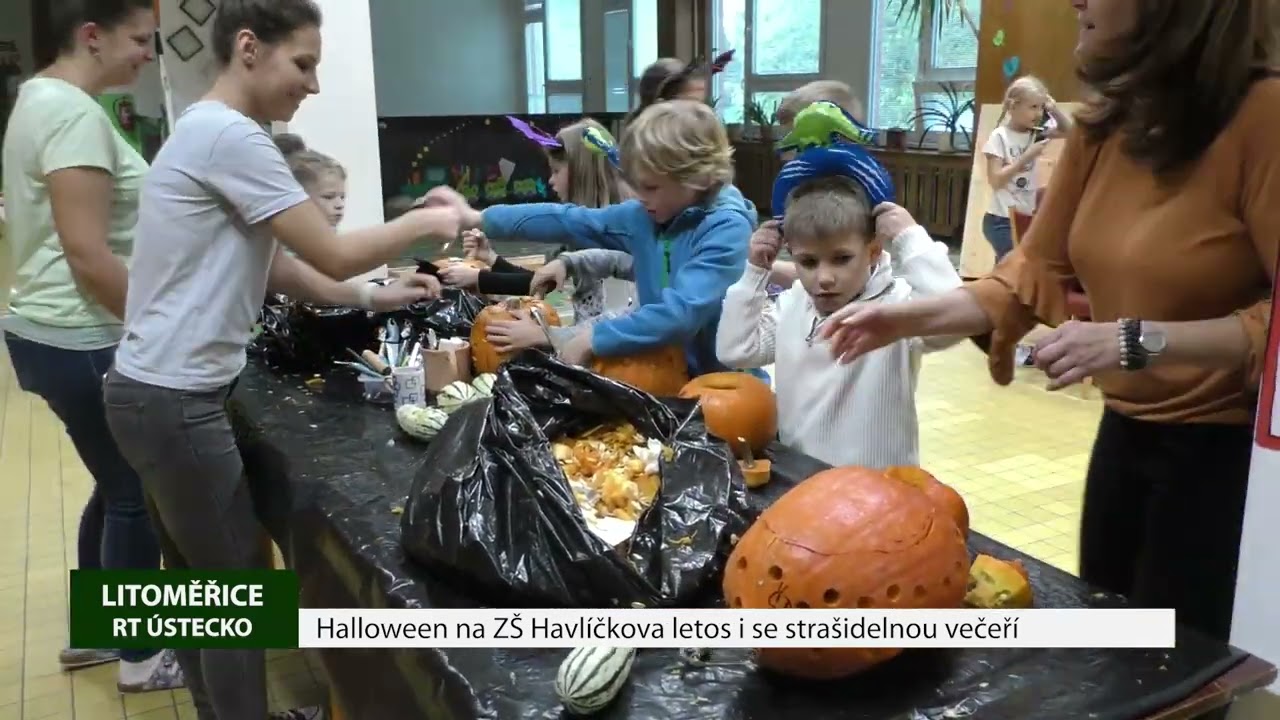 LITOMĚŘICE: Halloween na ZŠ Havlíčkova letos i se strašidelnou večeří