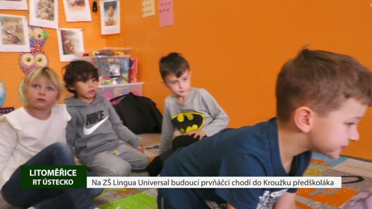 LITOMĚŘICE: Na ZŠ Lingua Universal budoucí prvňáčci chodí do Kroužku předškoláka