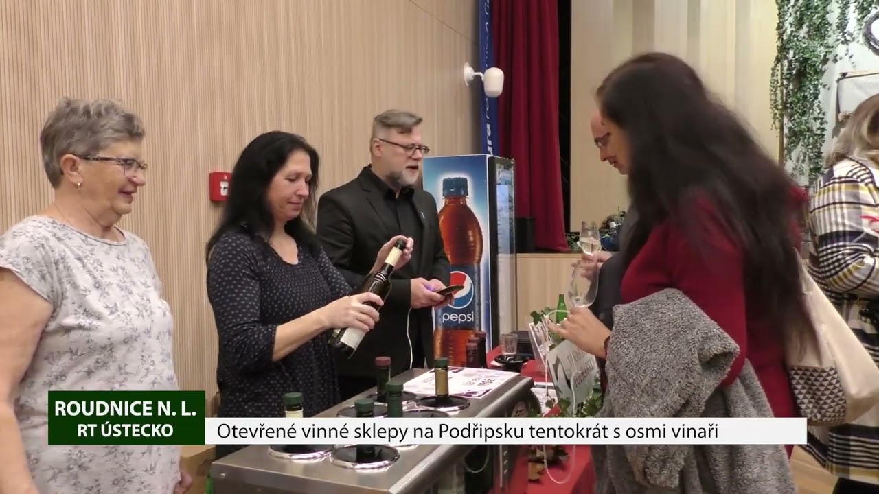 ROUDNICE N. L.: Otevřené vinné sklepy na Podřipsku tentokrát s osmi vinaři