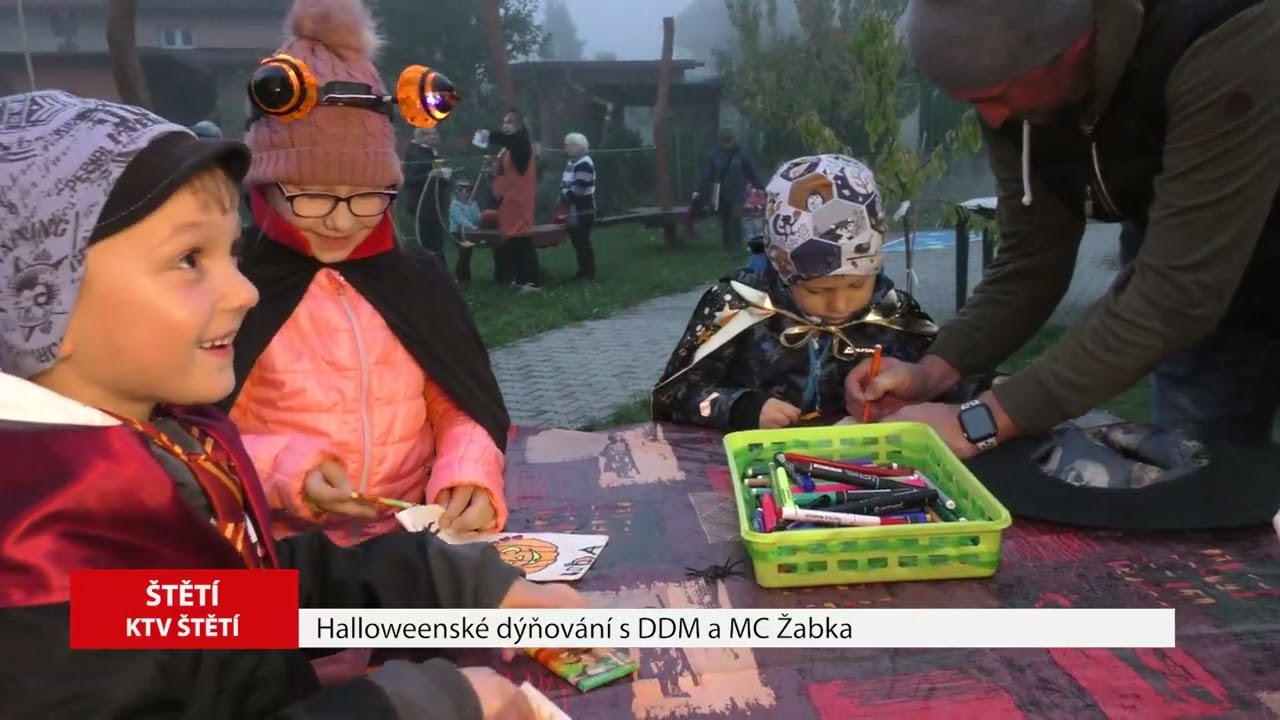 ŠTĚTÍ: Halloweenské dýňování s DDM a MC Žabka