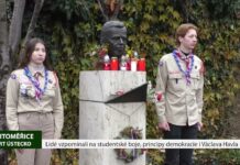 LITOMĚŘICE: Lidé vzpomínali na studentské boje, principy demokracie i Václava Havla