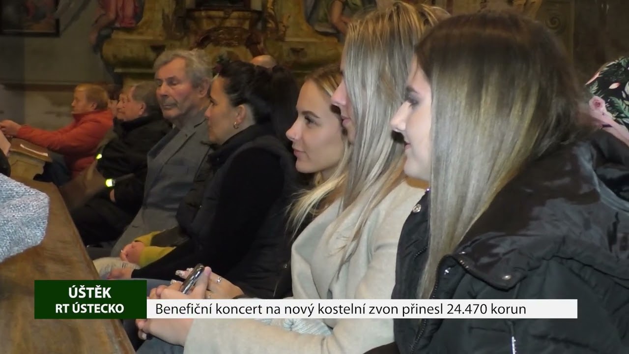 ÚŠTĚK: Benefiční koncert na nový kostelní zvon přinesl 24.470 korun