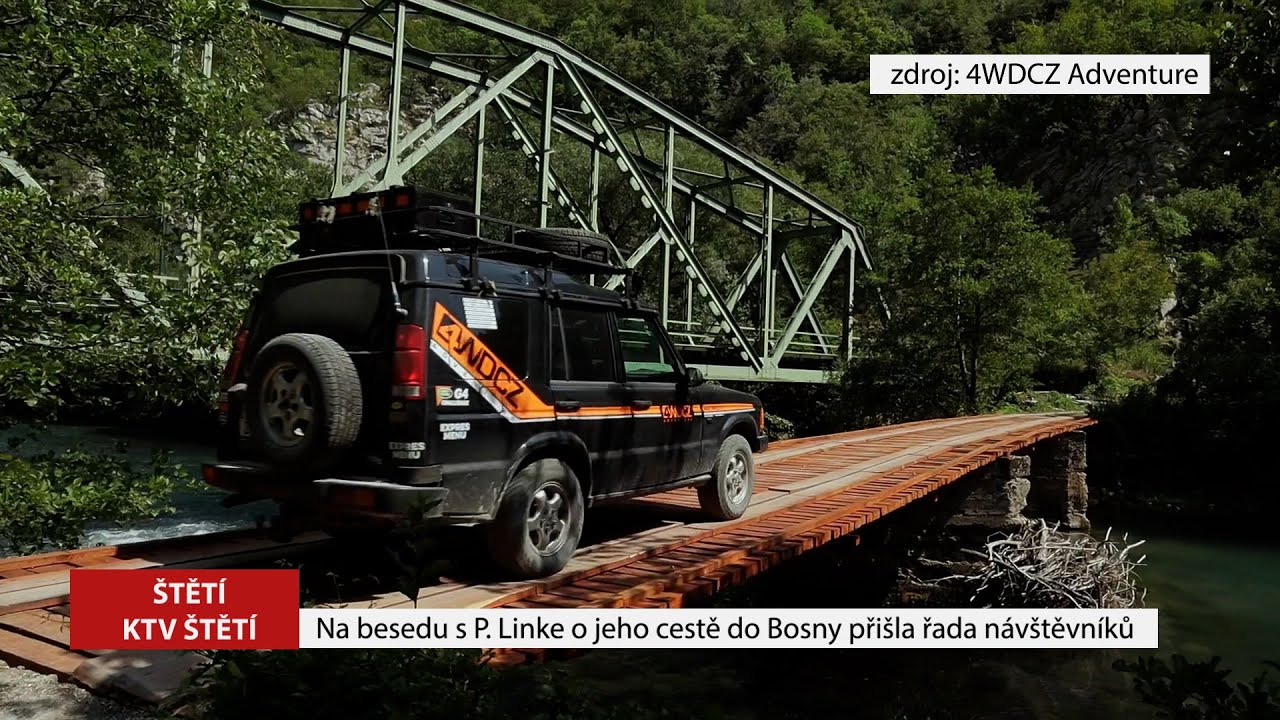 ŠTĚTÍ: Na besedu s Pavlem Linke o jeho letošní cestě do Bosny přišla řada návštěvníků ŠTĚTÍ: Na besedu s Pavlem Linke o jeho letošní cestě do Bosny přišla řada návštěvníků
