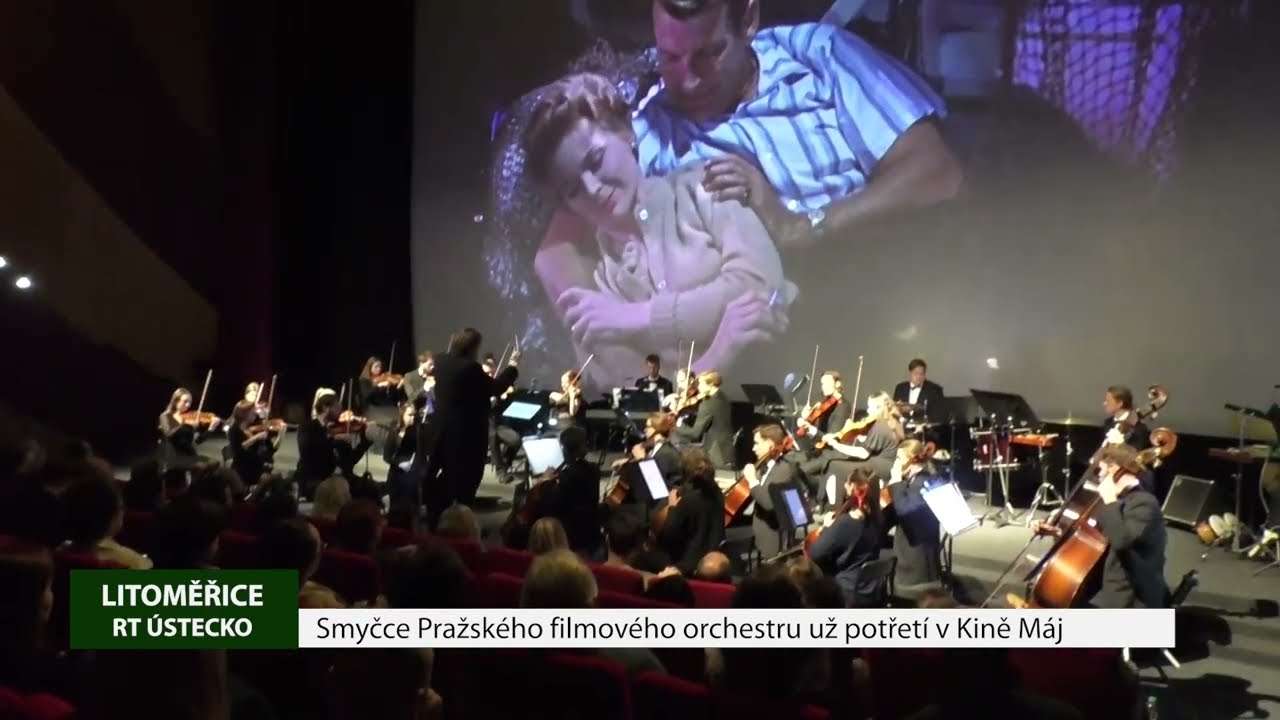 LITOMĚŘICE: Smyčce Pražského filmového orchestru už potřetí v Kině Máj
