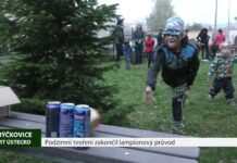 BÝČKOVICE: Podzimní tvoření zakončil lampionový průvod