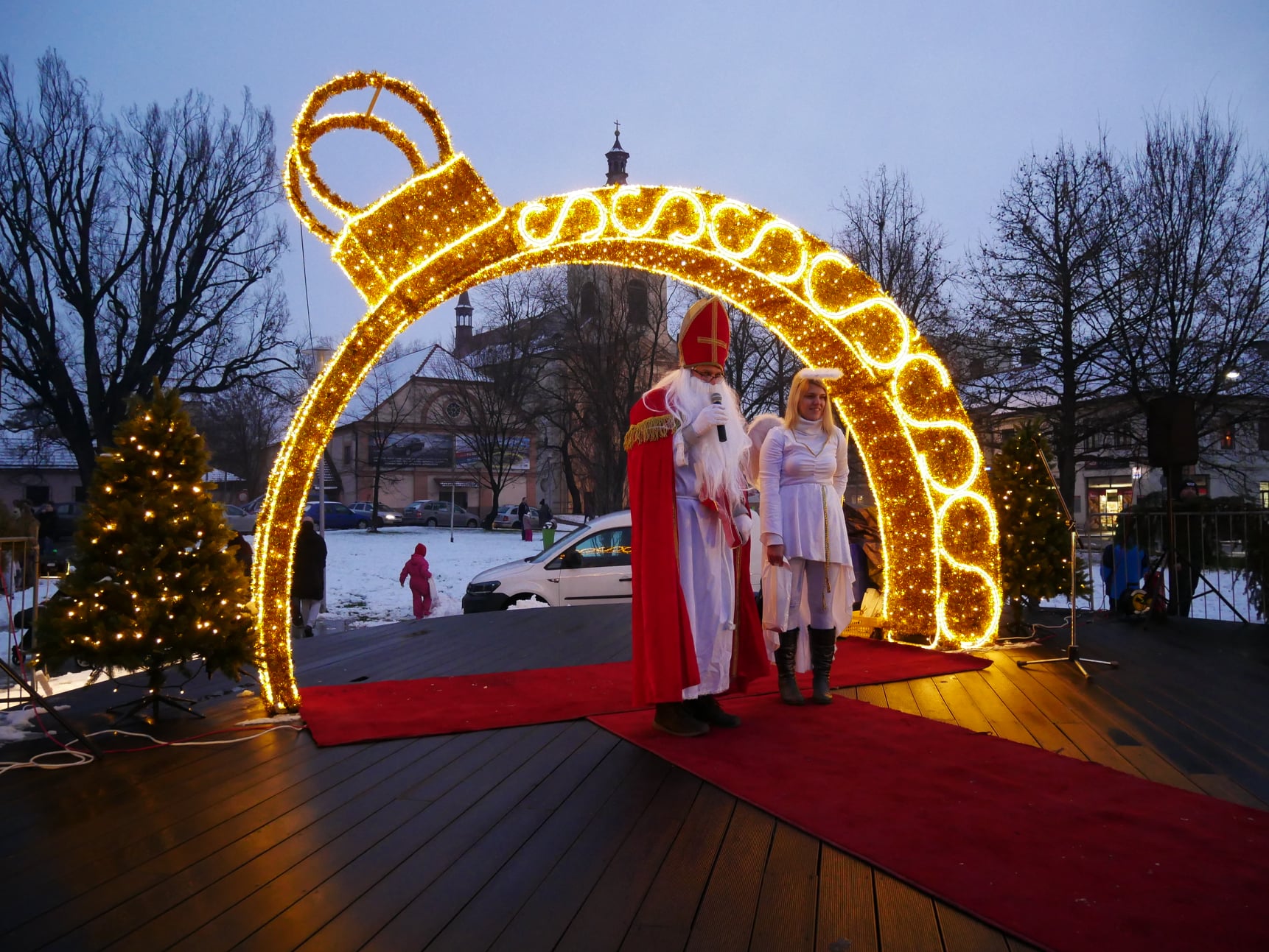 Přijďte si pro mikulášskou nadílku na lovosické Václavské náměstí