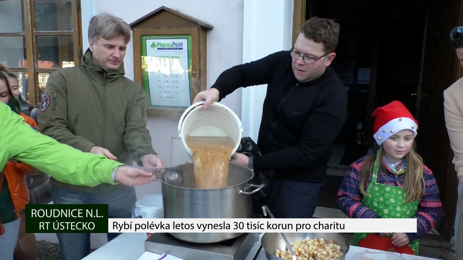 ROUDNICE N.L.: Rybí polévka letos vynesla 30 tisíc korun pro charitu