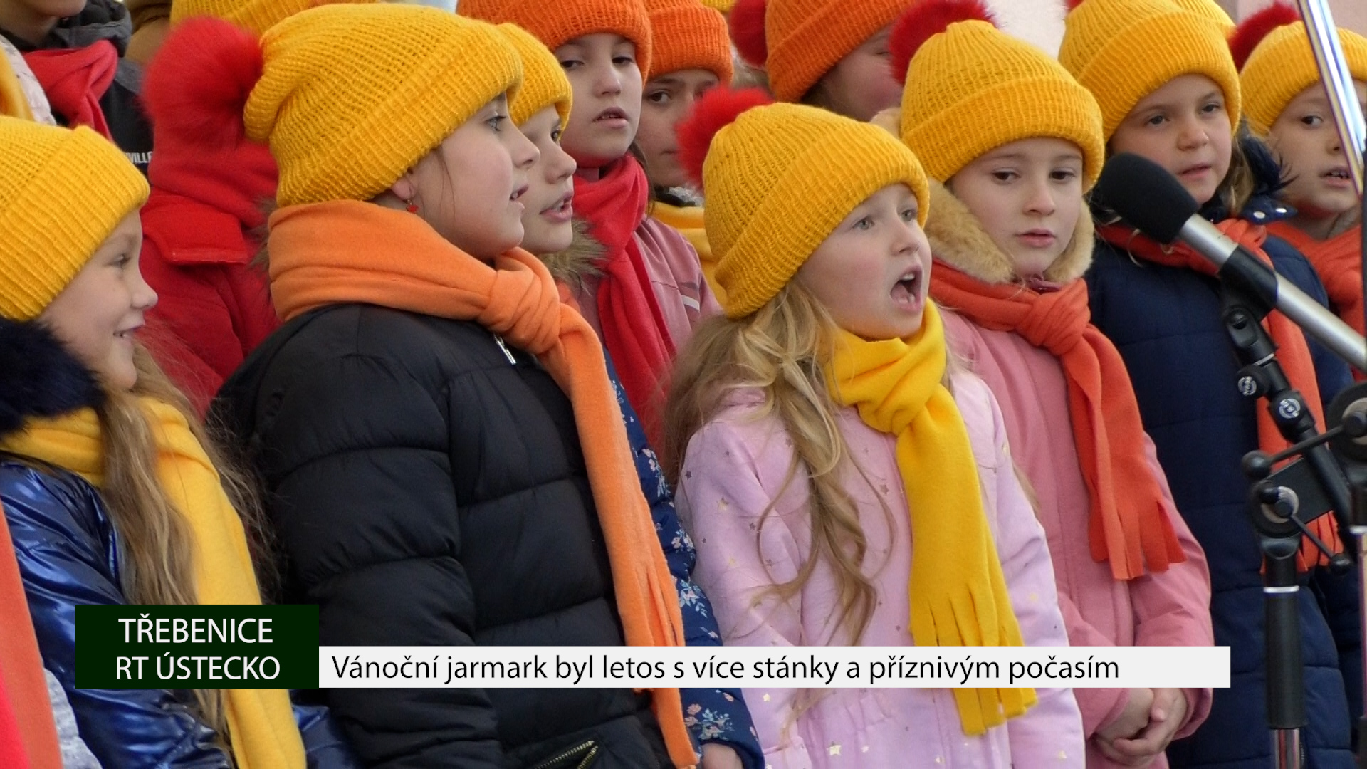 TŘEBENICE: Vánoční jarmark byl letos s více stánky a příznivým počasím