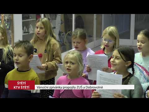 ŠTĚTÍ: Vánoční zpívánky propojily ZUŠ a Dobrovolně ŠTĚTÍ: Vánoční zpívánky propojily ZUŠ a Dobrovolně