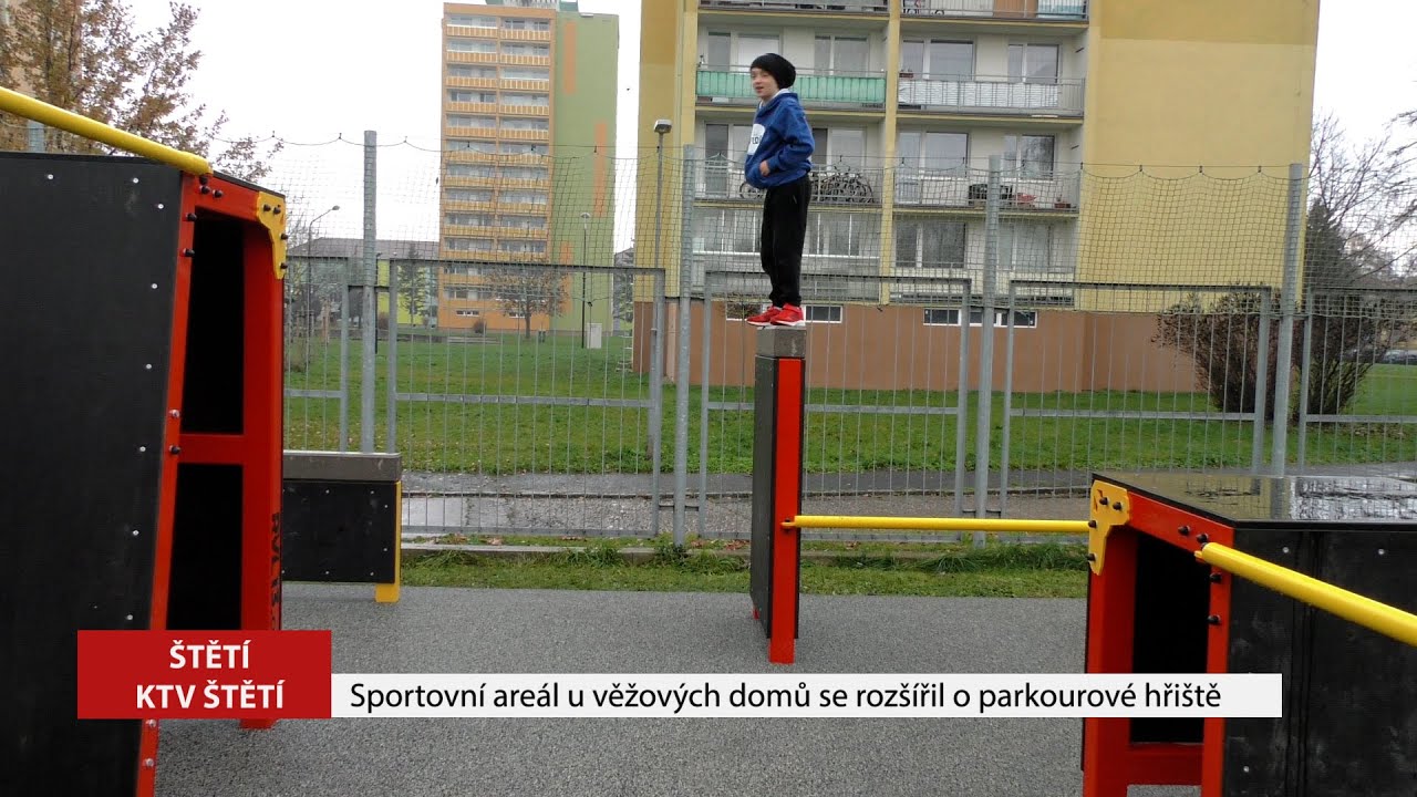 ŠTĚTÍ: Sportovní areál u věžových domů se rozšířil o parkourové hřiště
