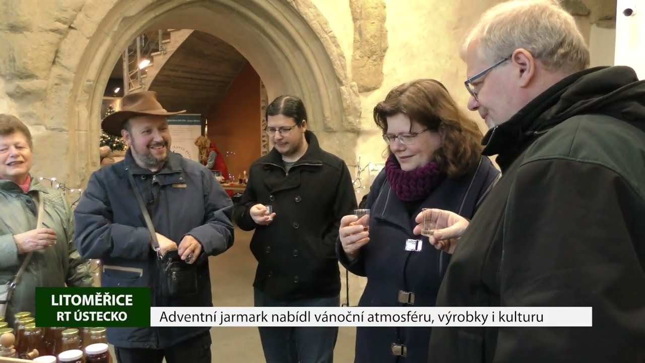 LITOMĚŘICE: Adventní jarmark nabídl vánoční atmosféru, výrobky i kulturu