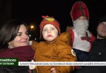 LITOMĚŘICKO: Letošní Mikulášské jízdy na Švestkové dráze zakončil parádní ohňostroj