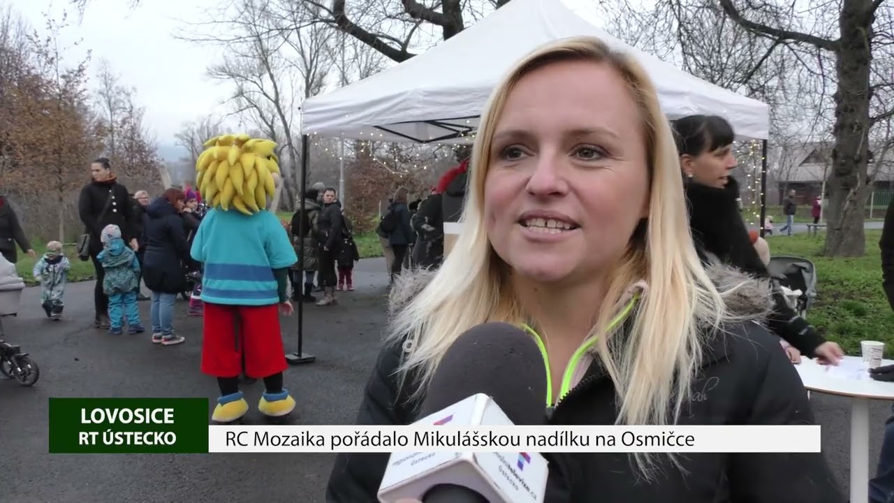 LOVOSICE: RC Mozaika pořádalo Mikulášskou nadílku na Osmičce