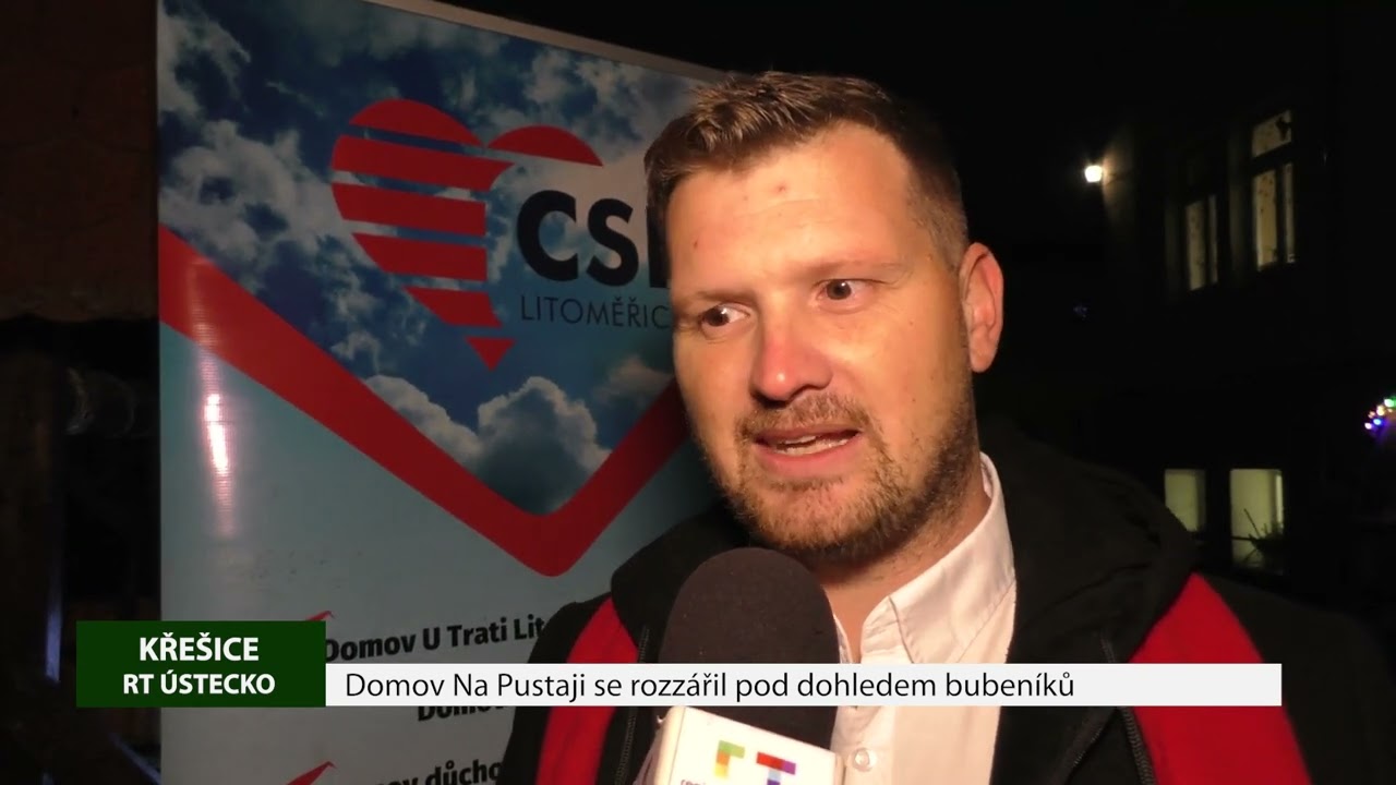 KŘEŠICE: Domov Na Pustaji se rozzářil pod dohledem bubeníků