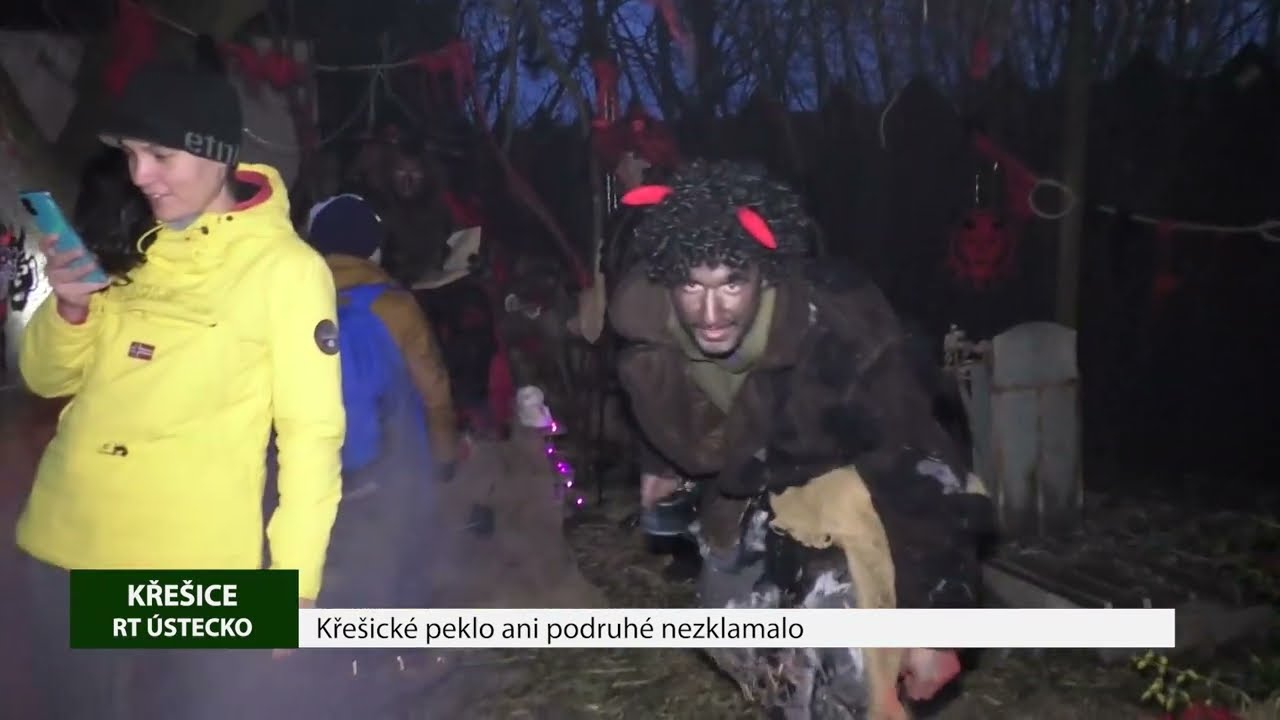 KŘEŠICE: Křešické peklo ani podruhé nezklamalo KŘEŠICE: Křešické peklo ani podruhé nezklamalo