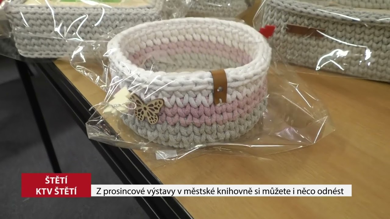 ŠTĚTÍ: Z prosincové výstavy v městské knihovně si můžete i něco odnést ŠTĚTÍ: Z prosincové výstavy v městské knihovně si můžete i něco odnést