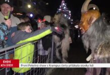 ŠTĚTÍ: První Pekelná show s Krampus čerty přilákala stovky lidí