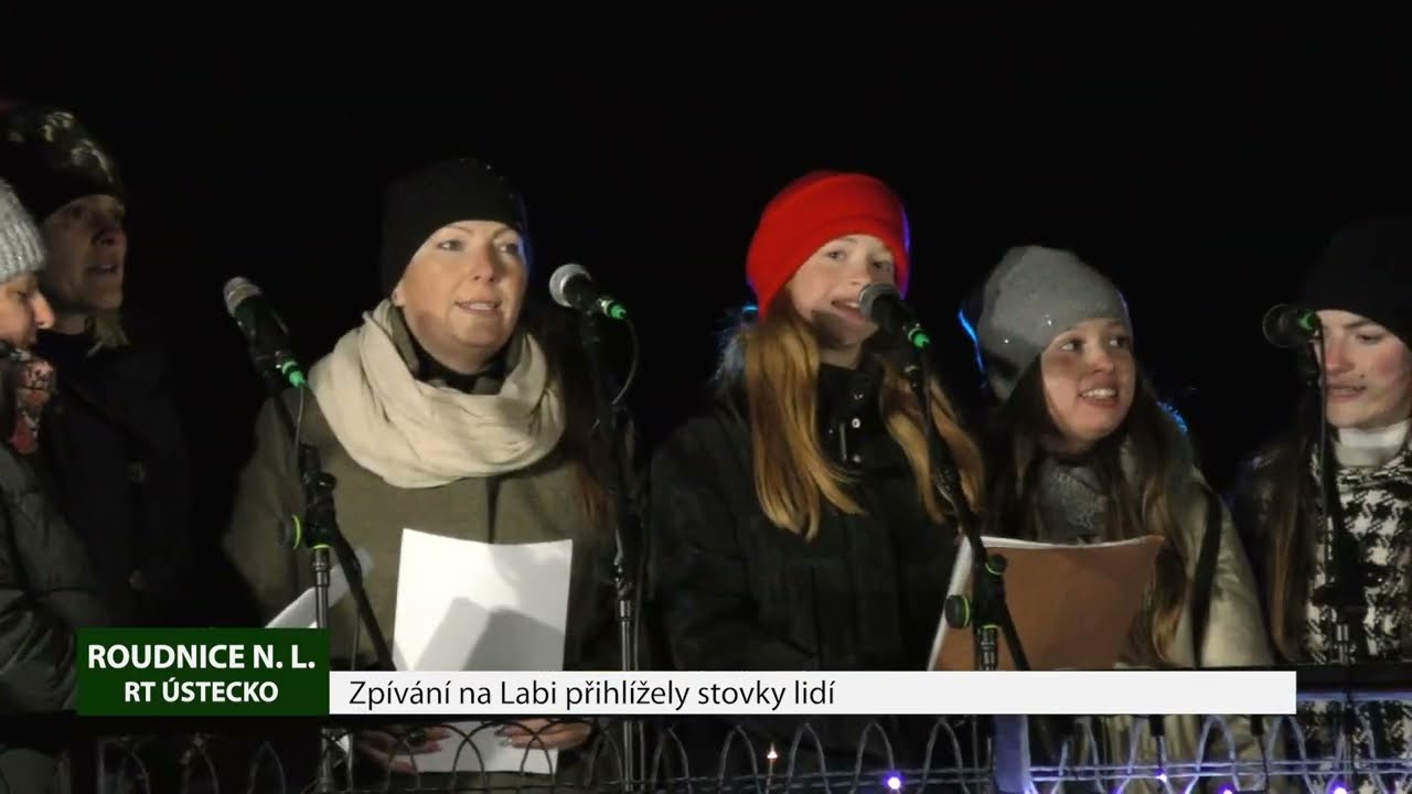 ROUDNICE N. L.: Zpívání na Labi přihlížely stovky lidí