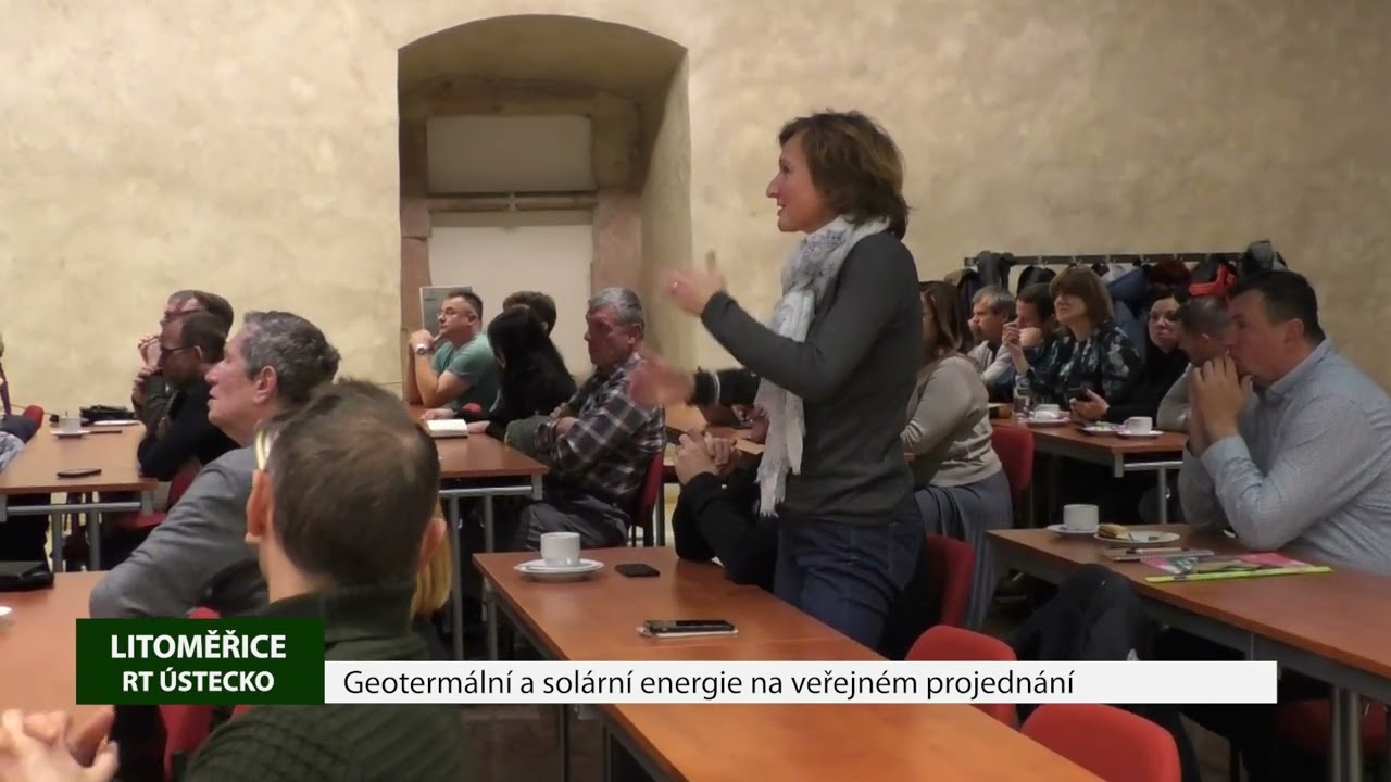LITOMĚŘICE: Geotermální a solární energie na veřejném projednání