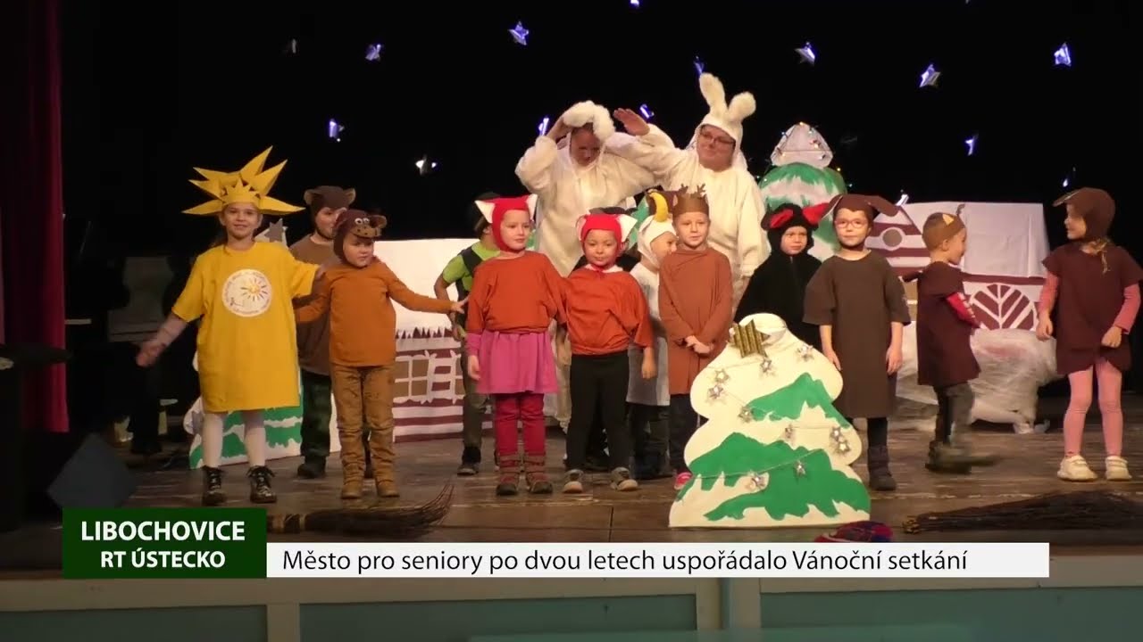 LIBOCHOVICE: Město pro seniory po dvou letech uspořádalo Vánoční setkání