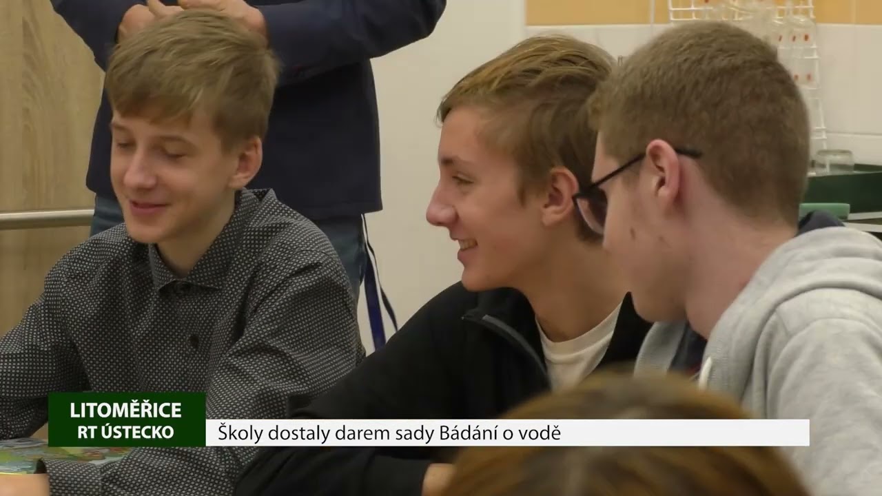 LITOMĚŘICE: Školy dostaly darem sady Bádání o vodě
