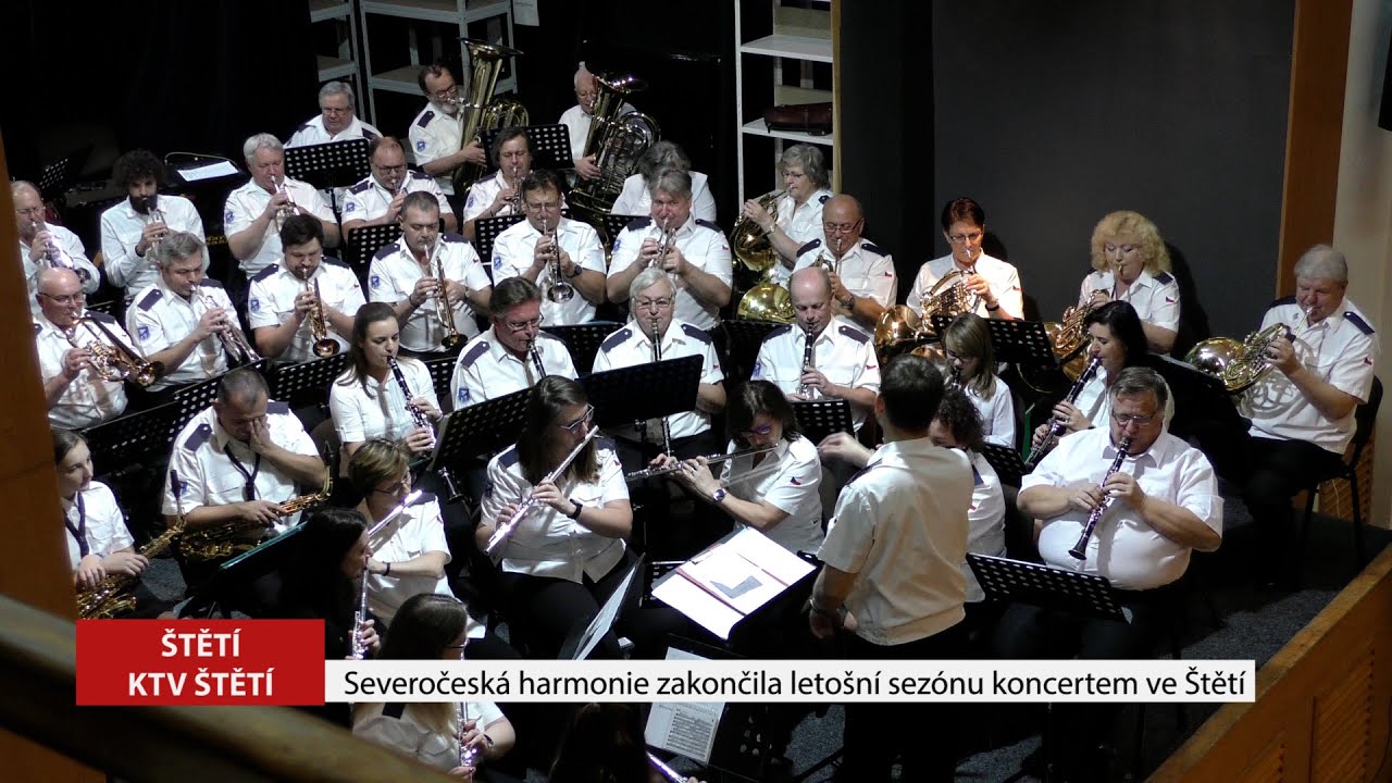 ŠTĚTÍ: Severočeská harmonie zakončila letošní sezónu koncertem ve Štětí