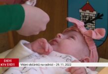 ŠTĚTÍ: Vítání občánků na radnici – 29. 11. 2022 (reportáž + záznam)
