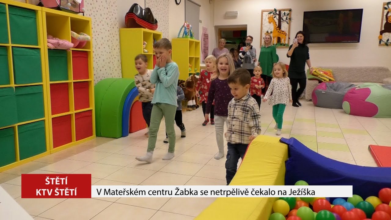 ŠTĚTÍ: V Mateřském centru Žabka se čekalo na Ježíška