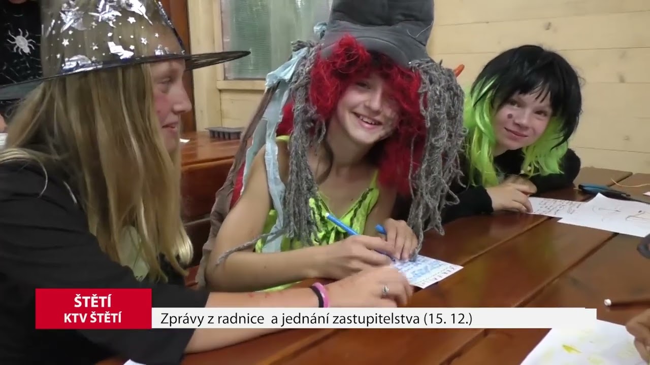 ŠTĚTÍ: Zprávy z radnice a jednání zastupitelstva (15. 12.)