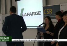 ČÍŽKOVICE: Lafarge Cement, a.s. je společensky odpovědnou firmou