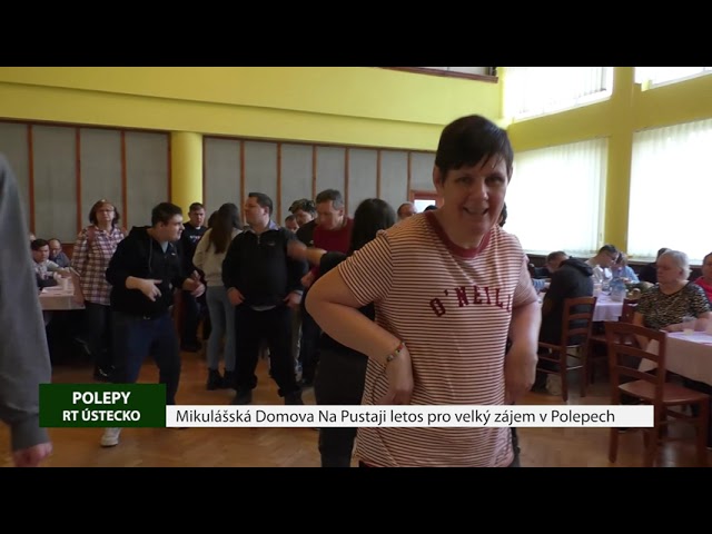 POLEPY/KŘEŠICE: Mikulášská zábava Domova Na Pustaji letos pro velký zájem v Polepech