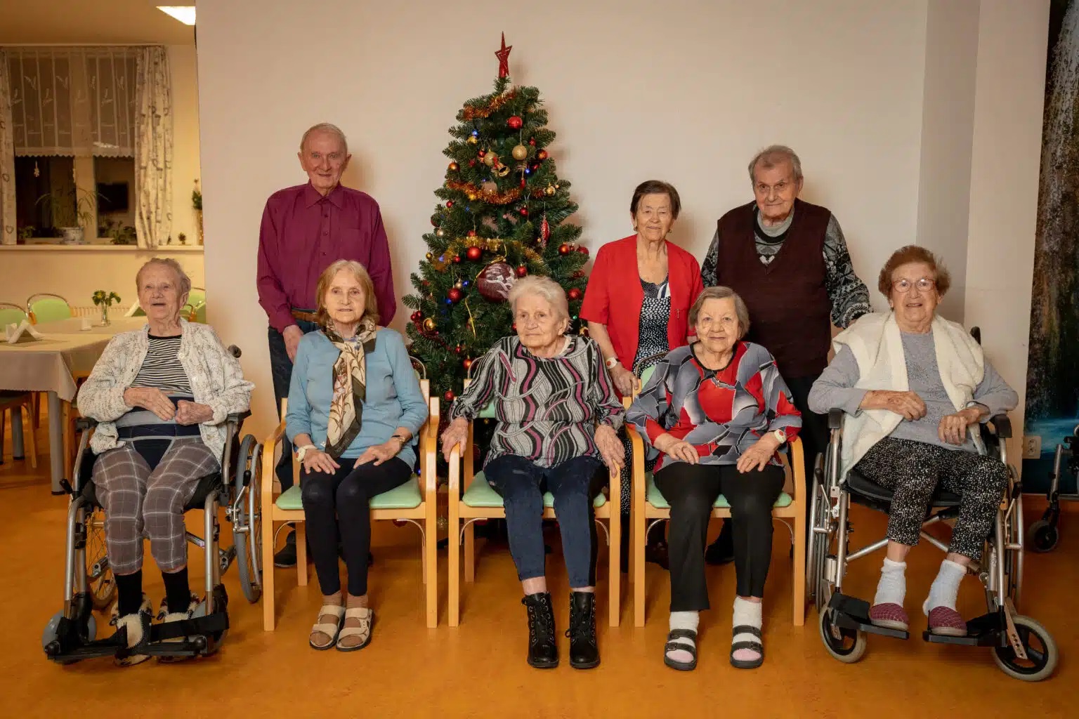 Klienti SeniorCentra SeneCura v Terezíně účastníky profi focení