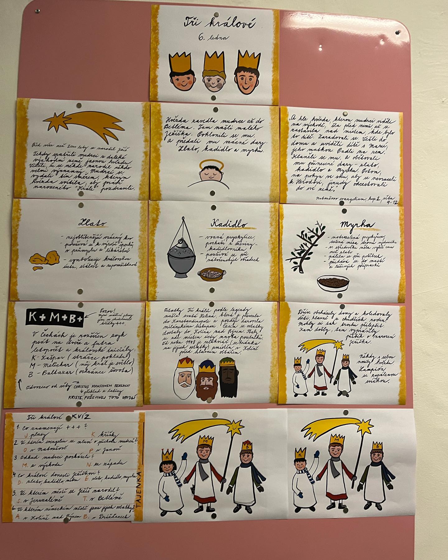 Přijďte si do knihovny přečíst zajímavosti o třech králích!