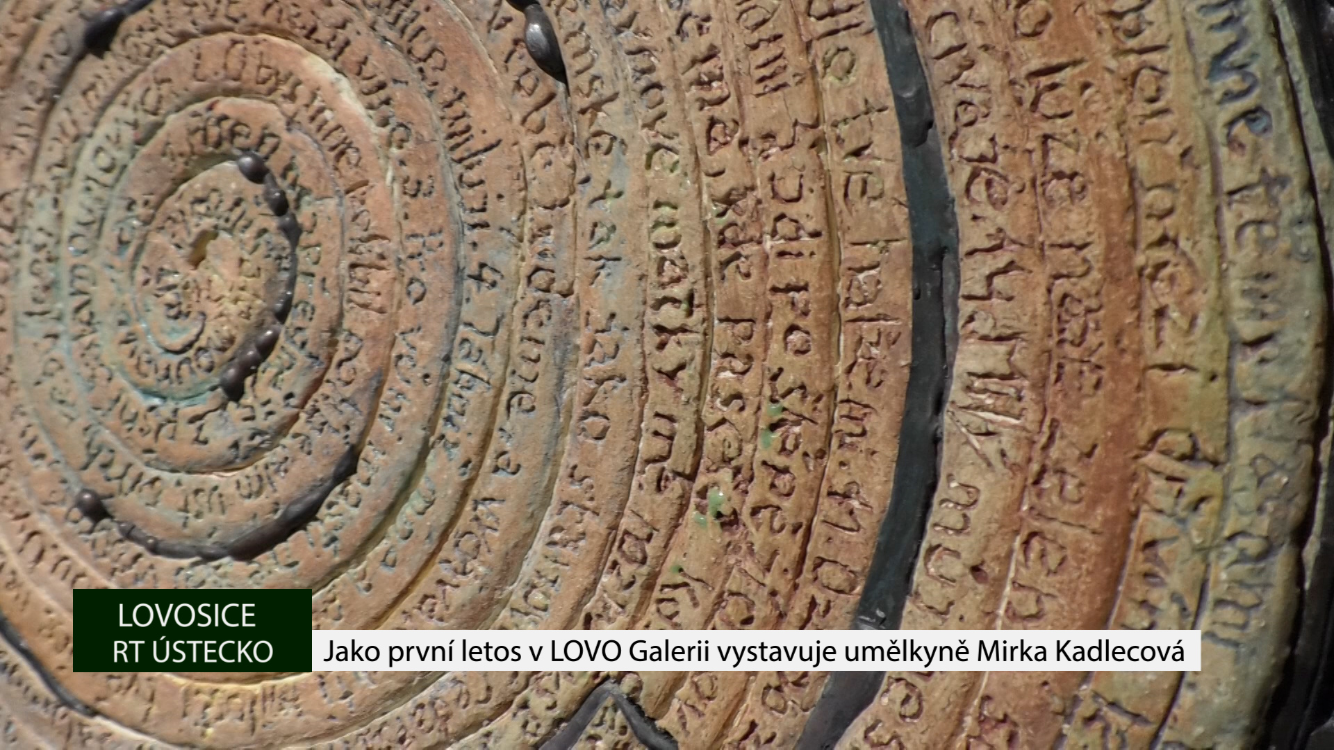 LOVOSICE: Jako první letos v LOVO Galerii vystavuje umělkyně Mirka Kadlecová