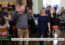 KEBLICE: Návštěvníky Obecního plesu roztančily roudnické Crazy mažoretky