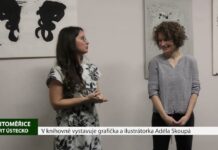 LITOMĚŘICE: V knihovně vystavuje grafička a ilustrátorka Adéla Skoupá