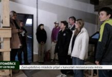 LITOMĚŘICE: Zastupitelstvo mládeže přijal v kanceláři místostarosta města