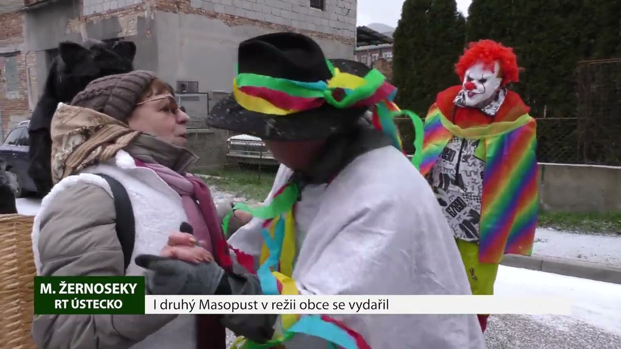 MALÉ ŽERNOSEKY: I druhý Masopust v režii obce se vydařil