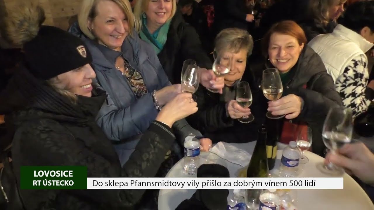 LOVOSICE: Do sklepa Pfannsmidtovy vily přišlo za dobrým vínem 500 lidí