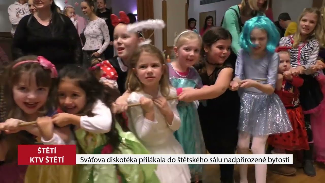 <strong>ŠTĚTÍ: Sváťova diskotéka přilákala do štětského sálu nadpřirozené bytosti</strong>