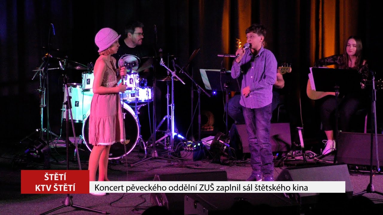 ŠTĚTÍ: Koncert pěveckého oddělní ZUŠ zaplnil sál štětského kina
