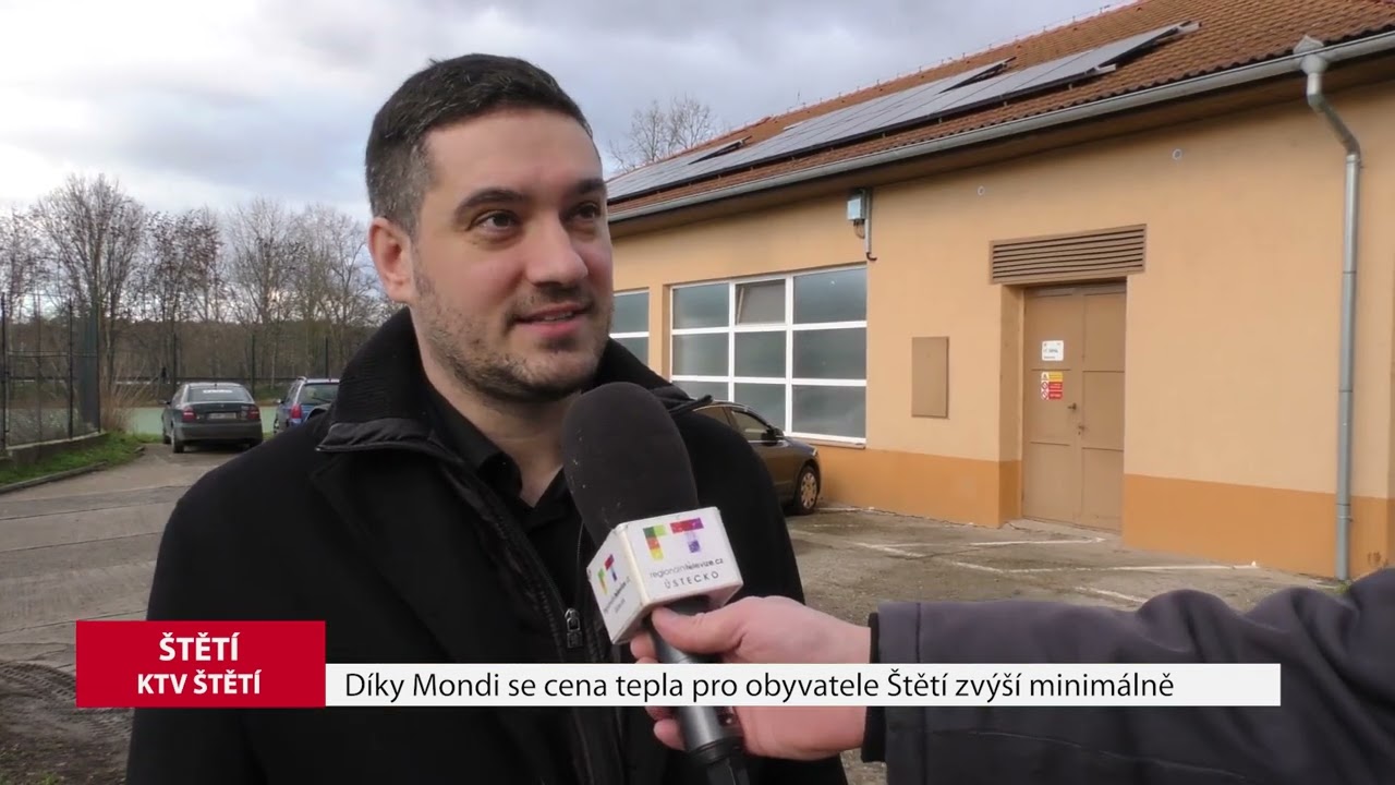 ŠTĚTÍ: Díky Mondi se cena tepla pro obyvatele Štětí zvýší minimálně