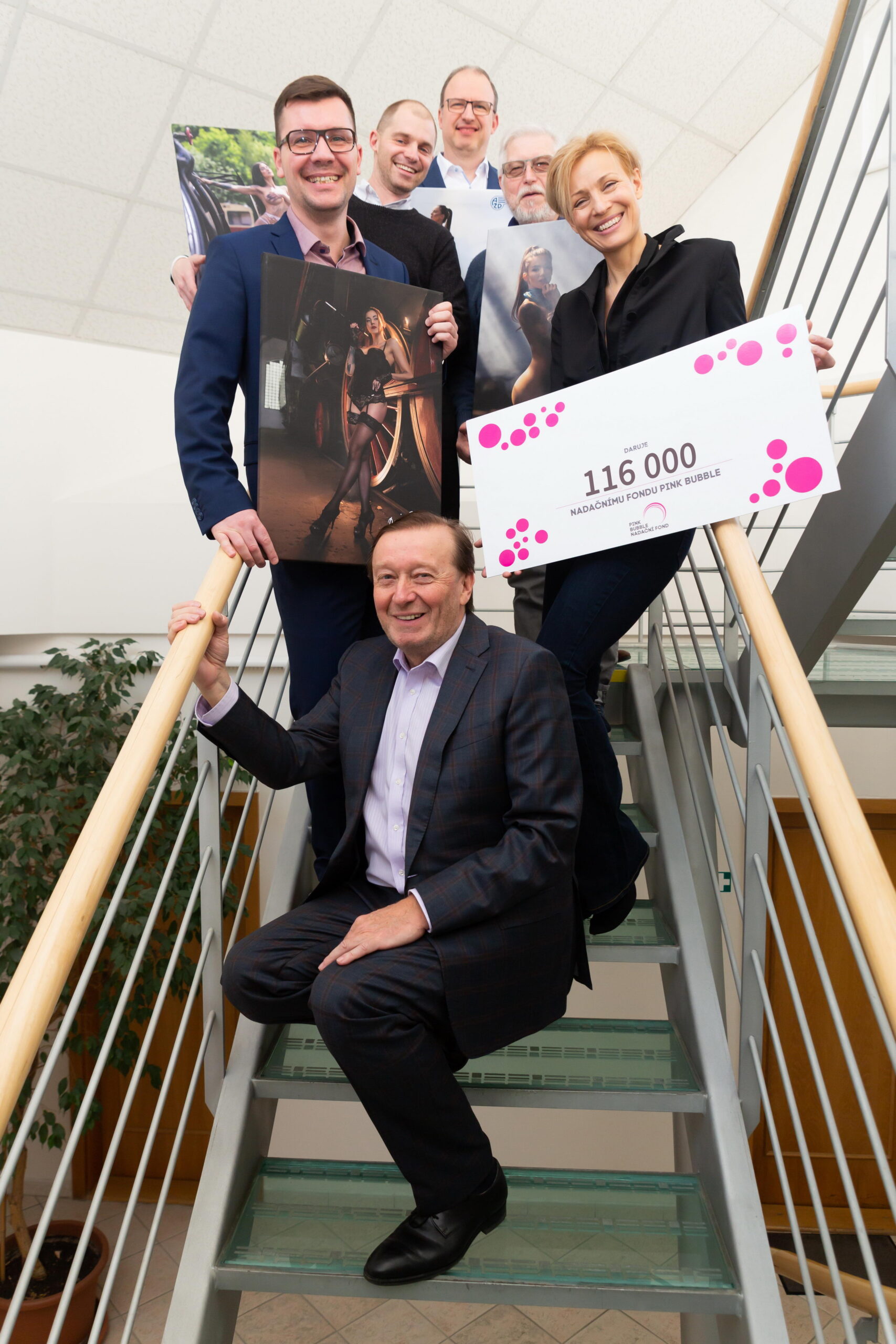 116 000 Kč od společnosti AŽD pro onkologicky nemocné pacienty