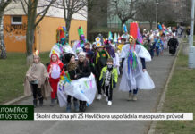 LITOMĚŘICE: Školní družina při ZŠ Havlíčkova uspořádala masopustní průvod