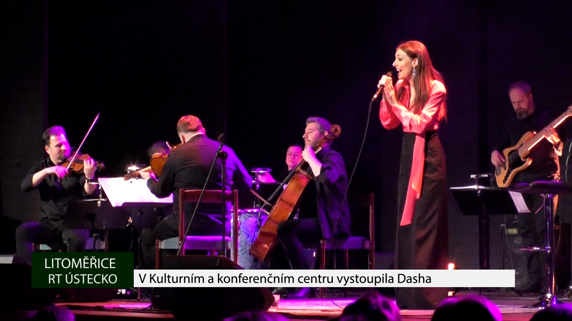 LITOMĚŘICE: V Kulturním a konferenčním centru vystoupila Dasha